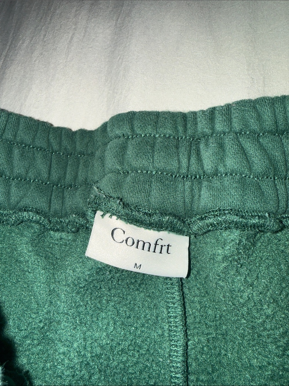 Comfrt Green Affirmation Sweatpants - Picture 2 of 4